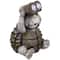 11.5" Turtle with Binoculars Outdoor Solar Lighted Garden Statue